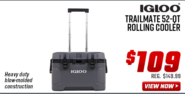 Igloo Trailmate 52-Qt Rolling Cooler