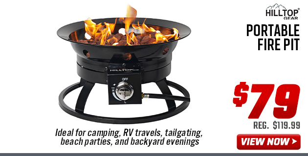 Hilltop Gear Portable Fire Pit