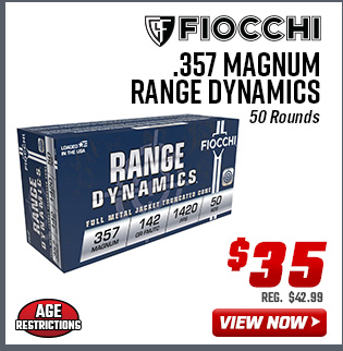 Fiocchi .357 Magnum Range Dynamics