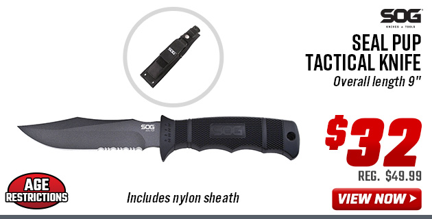 SOG Seal Pup Tactical Knife