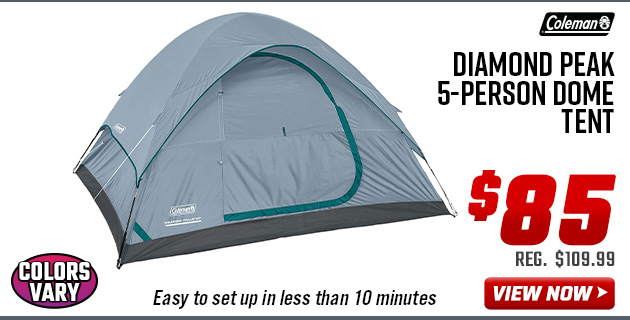 Coleman Diamond Peak 5-Person Dome Tent