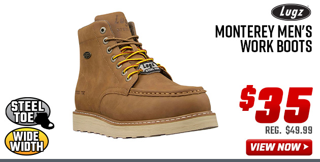 Lugz Monterey Men's Work Boots