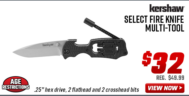 Kershaw Select Fire Knife Multi-Tool