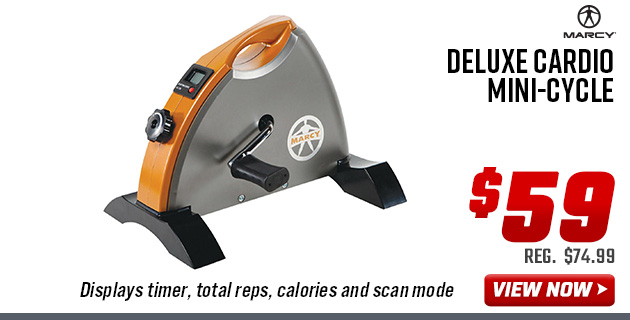 Marcy Club Deluxe Cardio Mini-Cycle