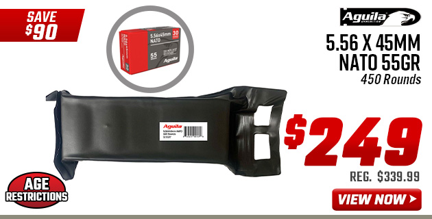 Aguila 5.56 x 45mm NATO 55GR 