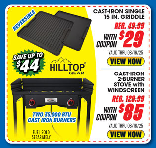 Hilltop Gear Cast-Iron Single 15
