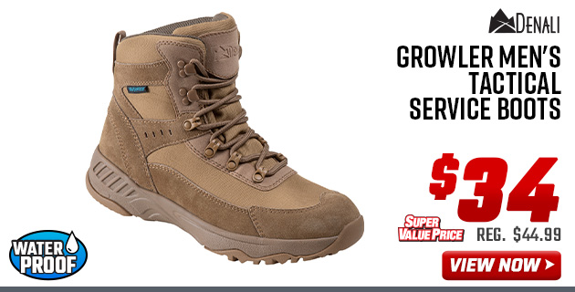 Denali Growler Men's Tactical Service Boots
