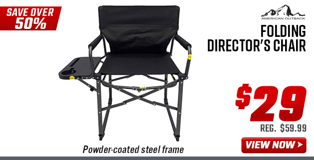 American Outback Folding Director's Chair
