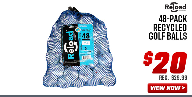 Reload 48-Pack Recycled Golf Balls