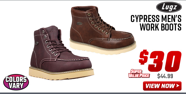Lugz Cypress Men's Work Boots