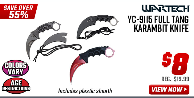 Wartech YC-9115 Full Tang Karambit Knife