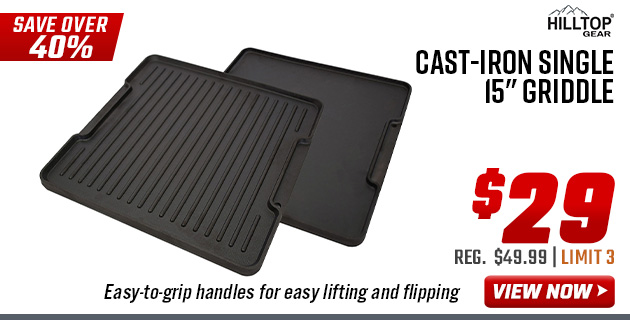 Hilltop Gear Cast-Iron Single 15