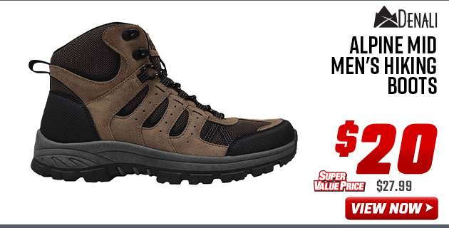 Denali Alpine Mid Men's Hiking Boots Denali Alpine Mid Men's Hiking Boots