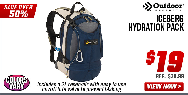 Outdoor Products Iceberg Hydration Pack