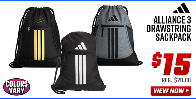 adidas Alliance 3 Drawstring Sackpack