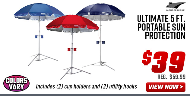 Wondershade Ultimate 5 Ft. Portable Sun Protection