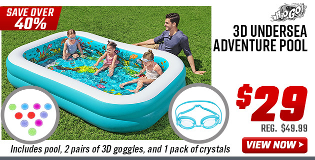 H2OGO! 3D Undersea Adventure Pool