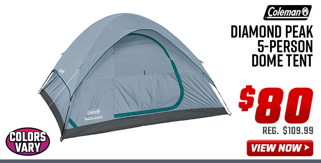 Coleman Diamond Peak 5-Person Dome Tent