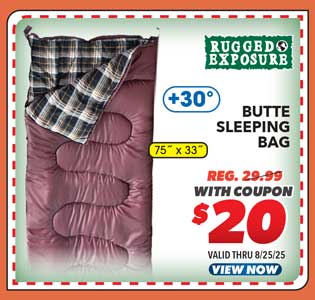 Rugged Exposure Butte +30 Sleeping Bag