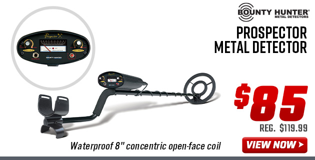 Bounty Hunter Prospector Metal Detector