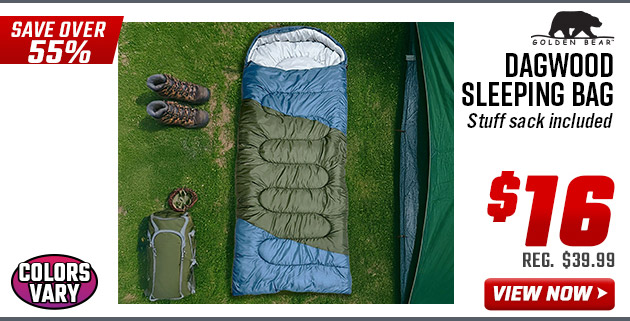 Golden Bear Dagwood Sleeping Bag