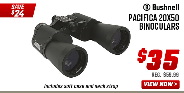 Bushnell Pacifica 20x50 Binoculars