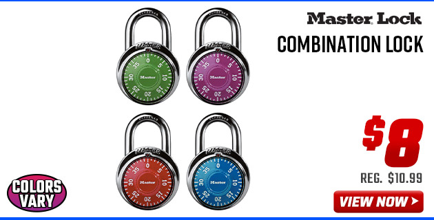 Master Combination Lock 