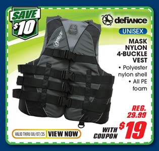 Defiance Mask Nylon 4-Buckle Vest