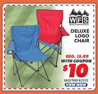World Famous Sports Big 5 Logo Quad Chair
