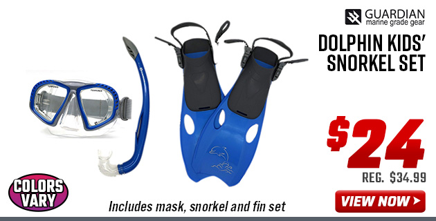 Guardian Dolphin Kids' Snorkel Set