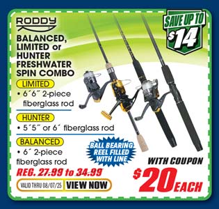 Roddy Hunter Freshwater Spin Combo