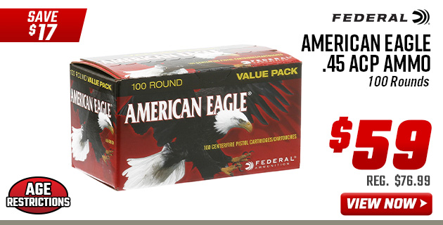 Federal American Eagle .45 ACP Ammo
