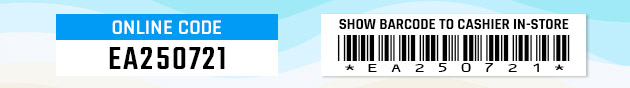 $10 off $2505. Exclusions apply. Use code EA250721
