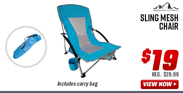 American Outback Sling Mesh Chair American Outback Sling Mesh Chair