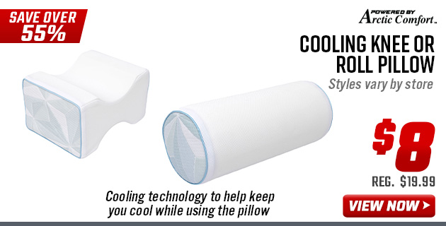 Arctic Comfort Cooling Knee or Roll Pillow