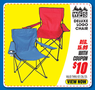 World Famous Sports Big 5 Logo Quad Chair