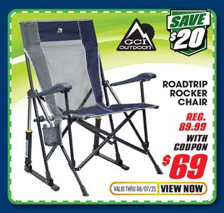 GCI Outdoor RoadTrip Rocker Chair