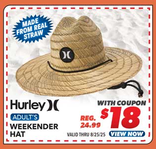 Hurley Weekender Straw Hat