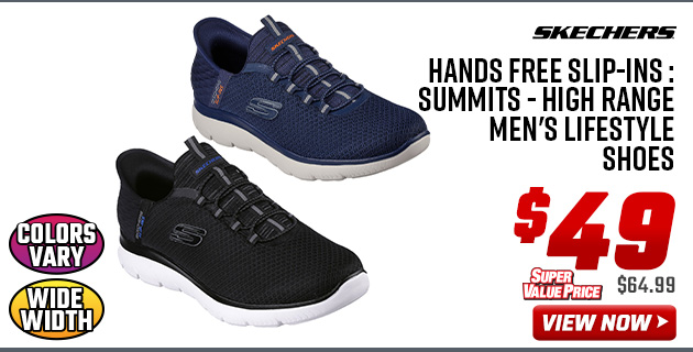 Skechers Hands Free Slip-ins : Summits - High Range Men's Lifestyle Shoes