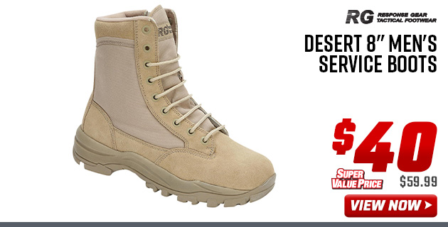 Response Gear Desert 8 Men's Service Boots