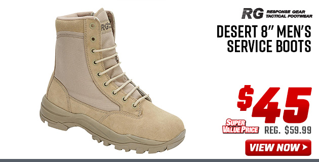 Response Gear Desert 8 Men's Service Boots