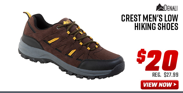 Denali Crest Men's Low Hiking Shoes