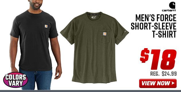 Carhartt Men's Force Short-Sleeve T-Shirt