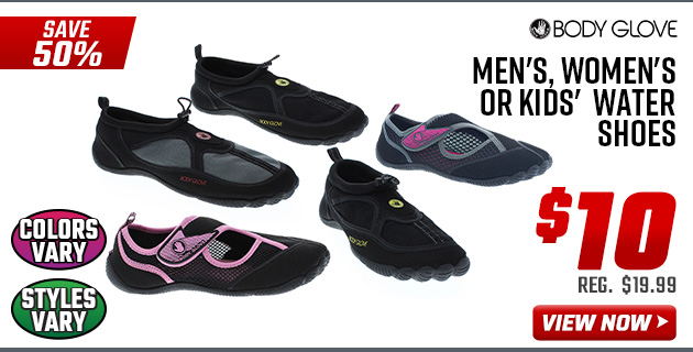 Body Glove Men's, Women's or Kids' Water Shoes