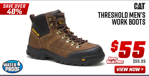 CAT Threshold Men's Work Boots
