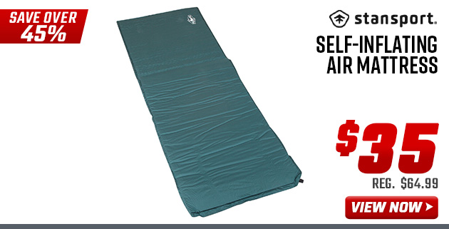 Stansport Self-Inflating Air Mattress
