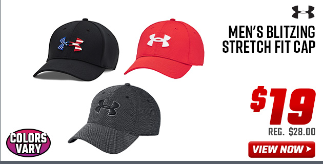 Under Armour Men's Blitzing Stretch Fit Cap