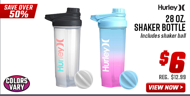 Hurley 28 Oz. Shaker Bottle