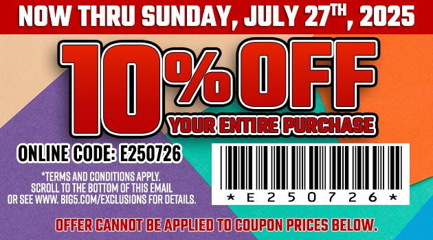 Super Savings - 10% Off. CODE E250726
