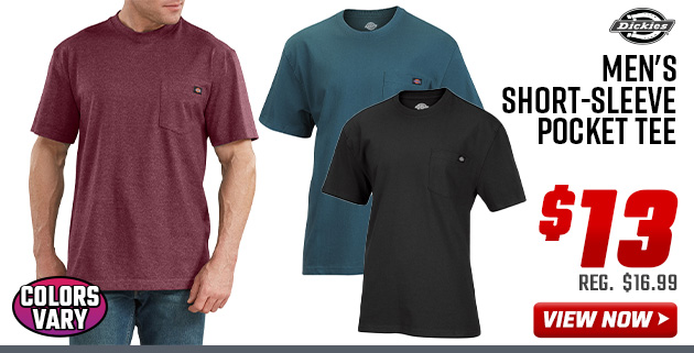 Dickies Men's Short-Sleeve Pocket Tee